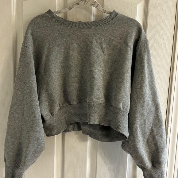 Aritzia tna grey sweatshirt !! - Picture 4 of 6